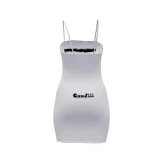 Raw Slip Dress
